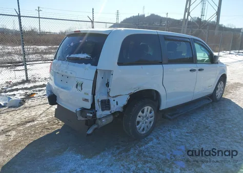 2019 Dodge Grand Caravan Se z USA, uszkodzony, nr VIN 2C7WDGBG5KR805084